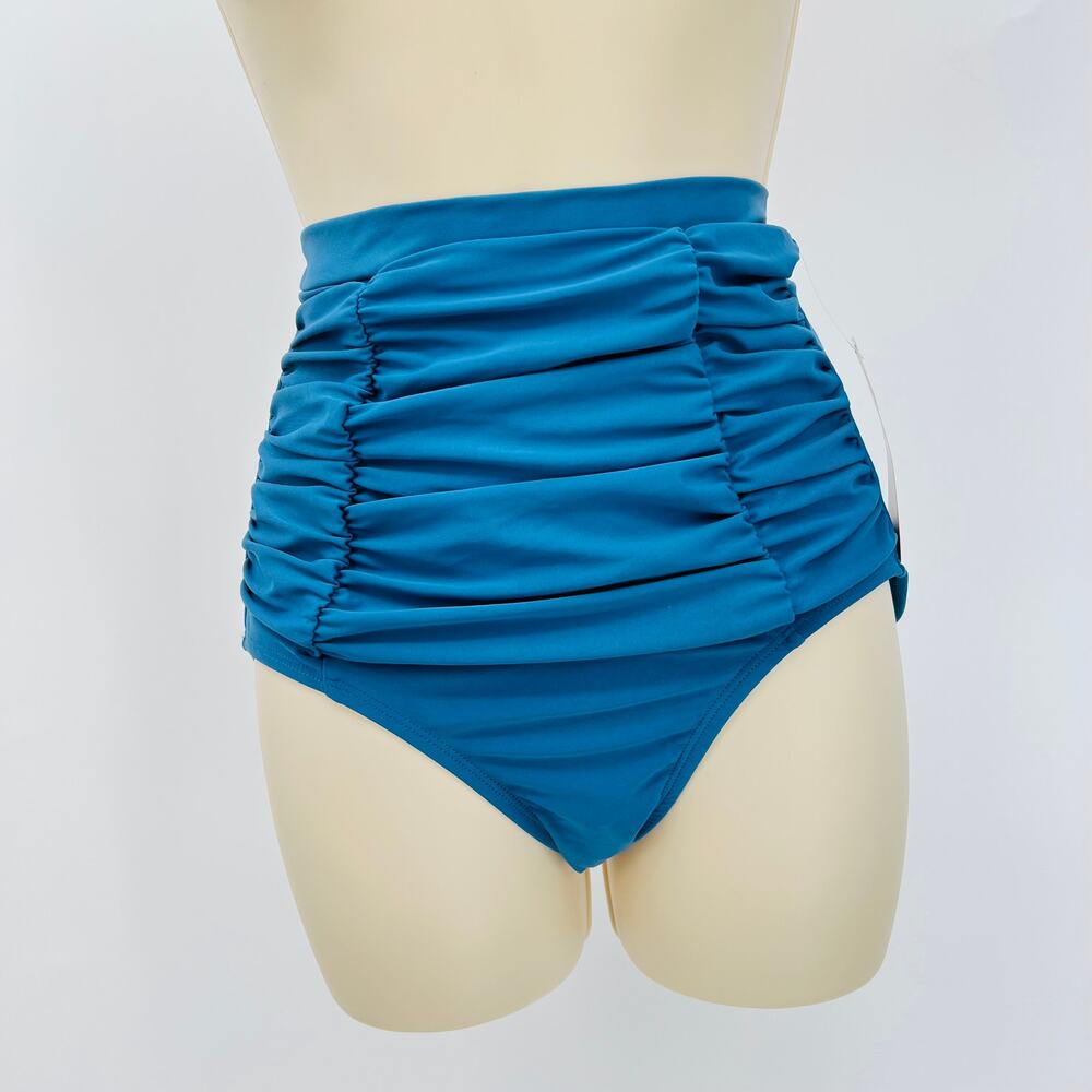 NWT SHAPERMINT High Waisted Control Bikini Bottom S